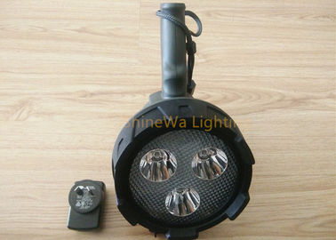 Portable Outdoor Rechargeable Led Spotlight Comfortable Handle CE Certification