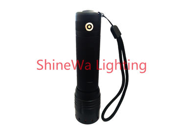 Magnetic Charger Focusing Led Flashlight Rechargeable / Zoomable Led Flashlight