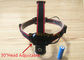Excellent Sealing High Lumen Led Headlamp Adjustable Head Strap , Magnetic Charger