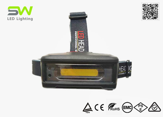 Adjustable 2W Motion Sensor Work Headlamp USB Rechargeable 200 Lumens