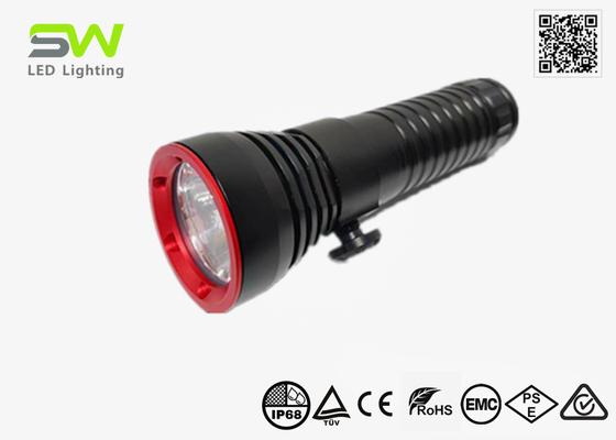 Underwater 100M 1500 Lumens Diving Flashlight Rechargeable 26650 Battery