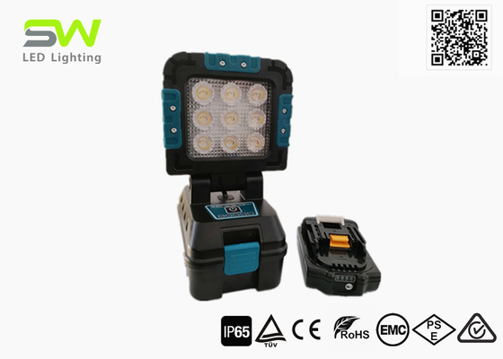 Hybrid 27W Detachable 18V / 240V Rechargeable LED Work Light With Magnet