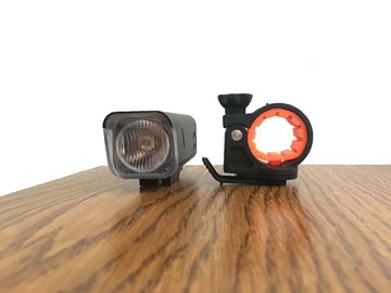 IP64 Waterproof Powerful Led Bike Lights Black Color Charged By 4*AA Battery