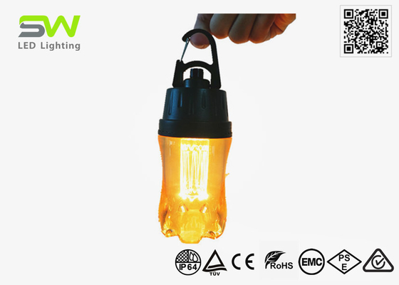 Rechargeable Small Led Camping Tent Lantern Warm White Beam Carabiner Hook