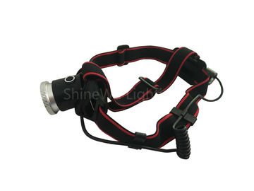 554 Lumen Rechargeable Focusing Headlamp 1m Impact Resistant Waterproof IP64