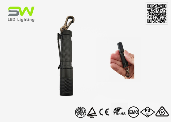 Most Impact Pocket Size EDC Torch Light High Power 250 Lumens With Keychain