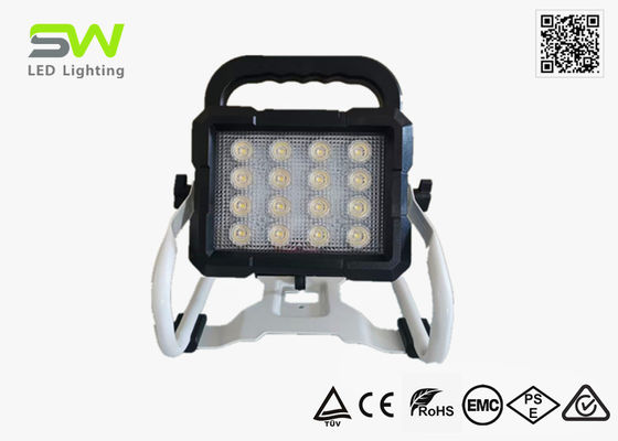 5000 Lumens Rechargeable 18V Battery Powered Work Light With Metal Stand