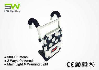 OEM Portable Rechargeable Led Flood Light AC &amp; Li - Ion Battery Powered 5000 Lumens