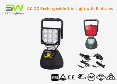 Stable Rechargeable Portable LED Flood Lights Li Ion Battery Powered Site Light IP65