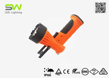 Handheld 3 W LED Brightest Rechargeable Spotlight Torch With IP66 Floating