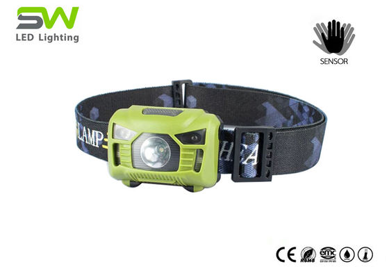 Hand Rechargeable High Lumen LED Headlamp Motion Sensor With SOS Function