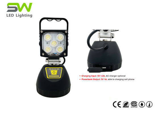 15W Waterproof LED Work Light Magnetic Base For Outdoor Usage
