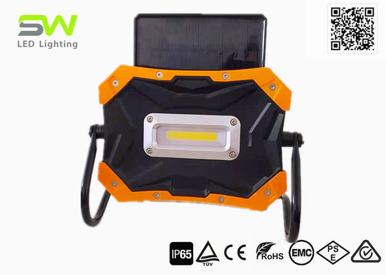10W Magnetic Solar Rechargeable Handheld Led Work Lights Tripod Mounted