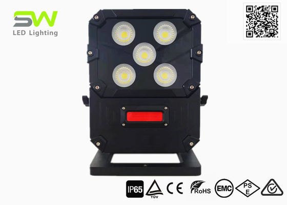 100W COB LED 5000 Lumens Portable LED Flood Lights Lithium Battery Powered