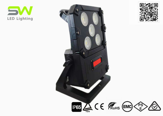 5000 Lumens Rechargeable Cob Work Light Powered By AC Adapter And Battery