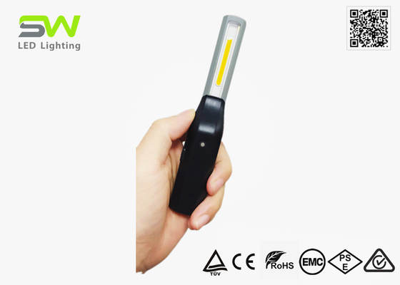 Small 100 Lumens COB LED Magnetic Pocket Work Light USB Rechargeable
