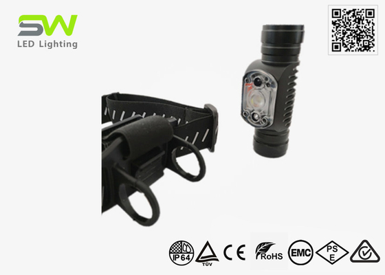 Motion Sensor Rechargeable LED Headlamp With 350 Lumen Output And IP65