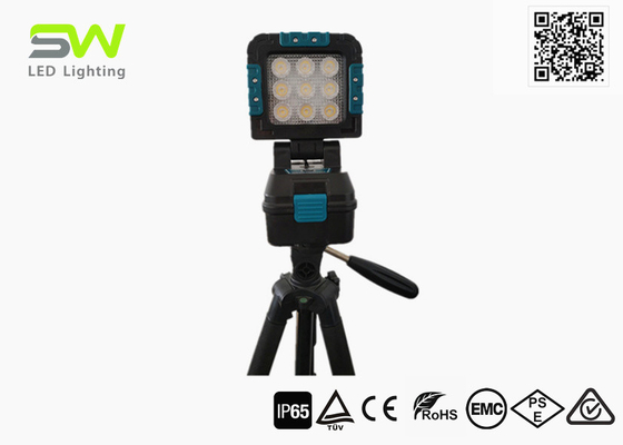 Hybrid 27W Detachable 18V / 240V Rechargeable LED Work Light With Magnet