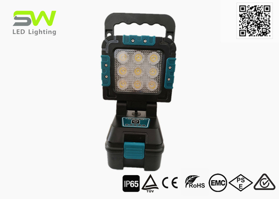Hybrid 27W Detachable 18V / 240V Rechargeable LED Work Light With Magnet