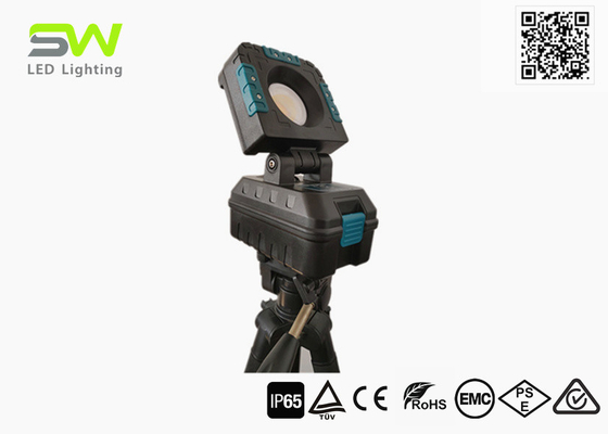 30W COB Rechargeable 3.7V Battery Led Worklight Magnetic Base 2100 Lumens