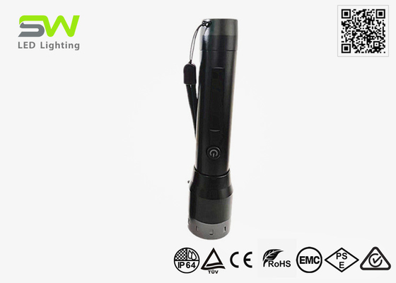 Type C Rechargeable 1000 Lumen Adjustable Focus Flashlight With Flashing Mode