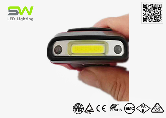 Sensor Activation Rechargeable Visor Clip Headlamp For Fishing Running Reading