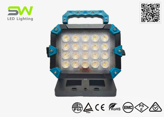 6500 Lumens Rechargeable 18V 20V Work Light With Bosch Power Tool Battery