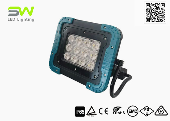 Heavy Duty 3500 Lumens Rechargeable Work Light 18V 21V Power Tool Battery Powered