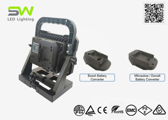 Portable 18V Ryobi Dewalt Battery Operated Work Floodlight 50W 5000 Lumens