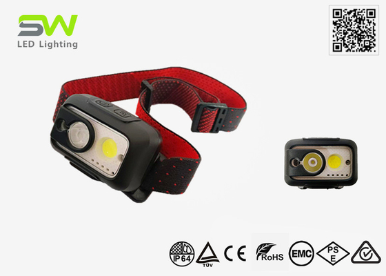 Versatile Dual Beam 500 Lumens Hands-Free Head Torch Stepless Dimmable