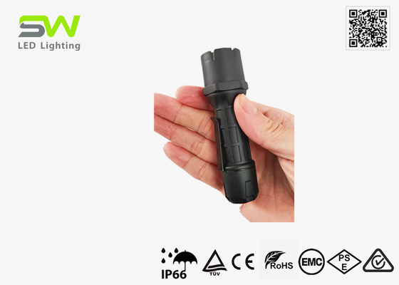 60 Lumens Cree LED Waterproof Pocket Flashlight AA Alkaline Battery Powered