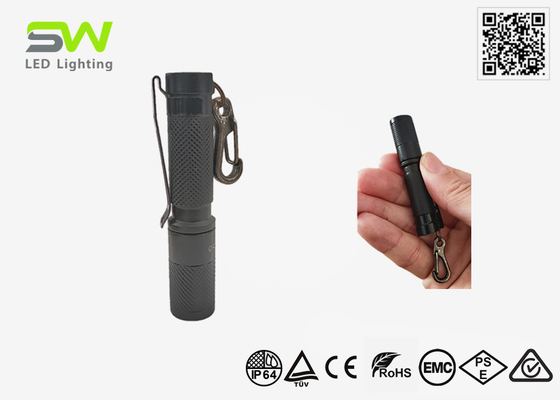 Most Impact Pocket Size EDC Torch Light High Power 250 Lumens With Keychain