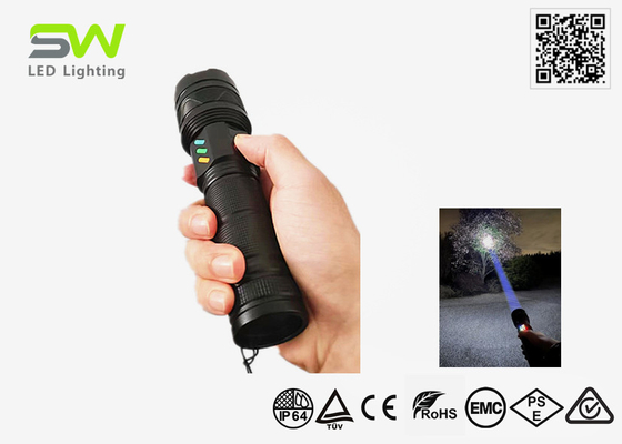 LEP Laser Excited Phosphor Flashlight Zoomable Focused 1000M Beam For Hunting
