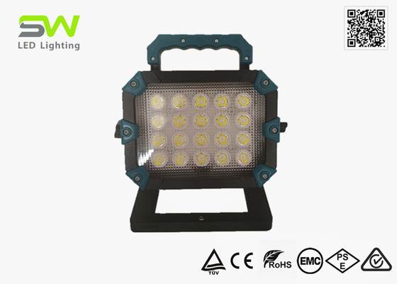 100W 10000 Lumens Magnetic Tripod Work Light 18V Power Tool Battery Powered