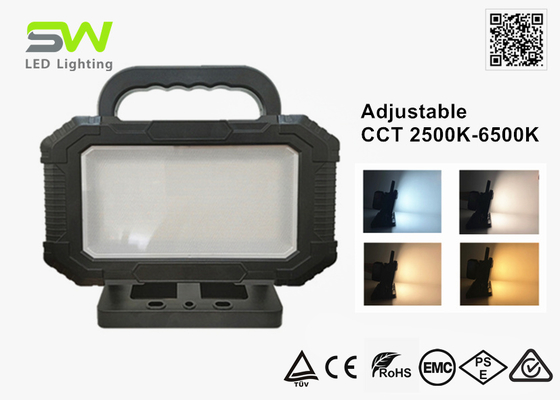 6000 Lumen Portable 18V Work Light With Stepless Adjustable Colour Temperature