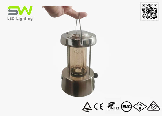 Metal Material 5W LED Camping Lantern Warm Beam Type C Rechargeable
