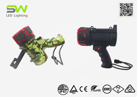 Compact 1000 Lumen Rechargeable Floating Marine Spotlight With Hanging Hook