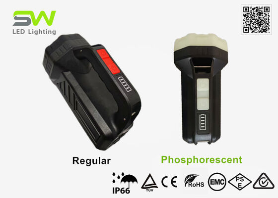 Rechargeable Night - Glow Handheld Searchlight Firefighting Rescue IP66 Waterproof