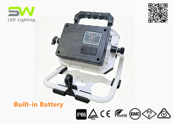 10000 Lumen IP65 Portable LED Flood Lights Rechargeable For Site Rescue