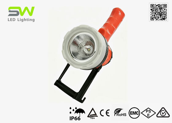Compact Size 2000 Lumens Rechargeable Spotlight For Marine Site Rescue