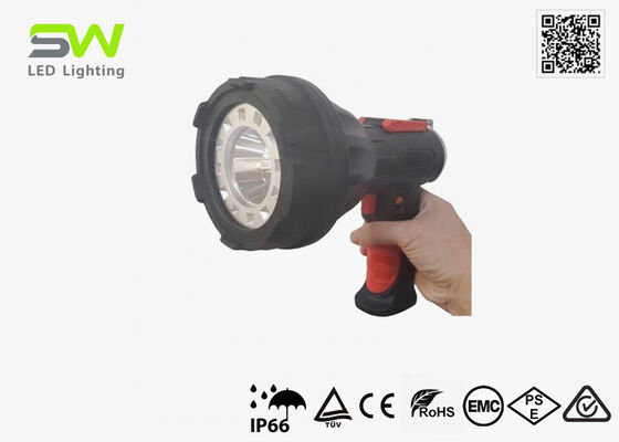 Multifunctional Pistol Grip Searchlight With Hybrid Flood Beam and Focus Beam