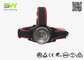 High Lumen Focusing Cree LED Headlamp Rechargeable by USB Magnetic Cable