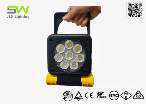 Foldable 25W High Lumen Portable Flood Light Battery Powered AC Connection