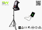 Hybrid AC DC Powered Lithium Rechargeable Tripod Work Light With Handle Magnet