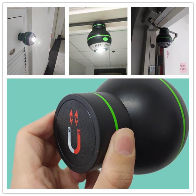 Removable 3W COB Rechargeable LED Work Light 300 Lumens Base