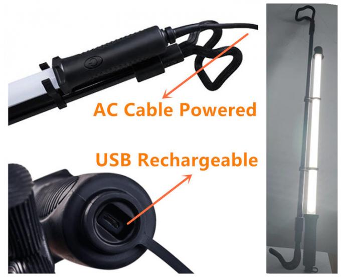 AC Powered And Rechargeable Under Work Light Extendable Gripper