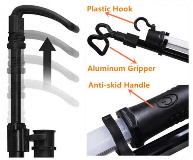 AC Powered And Rechargeable Under Work Light Extendable Gripper