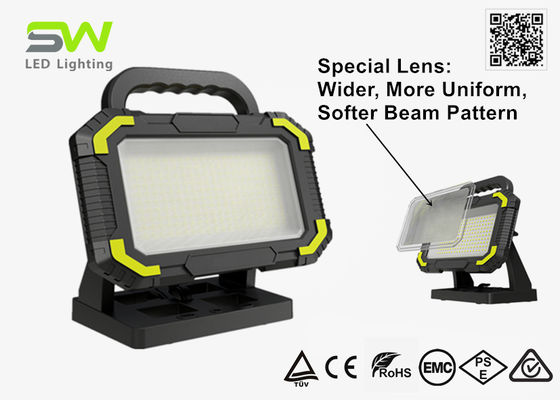 6000 Lumen Portable 18V Work Light With Stepless Adjustable Colour Temperature